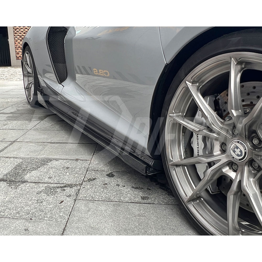 Dry Carbon Fiber Side Skirt For Mclaren GT