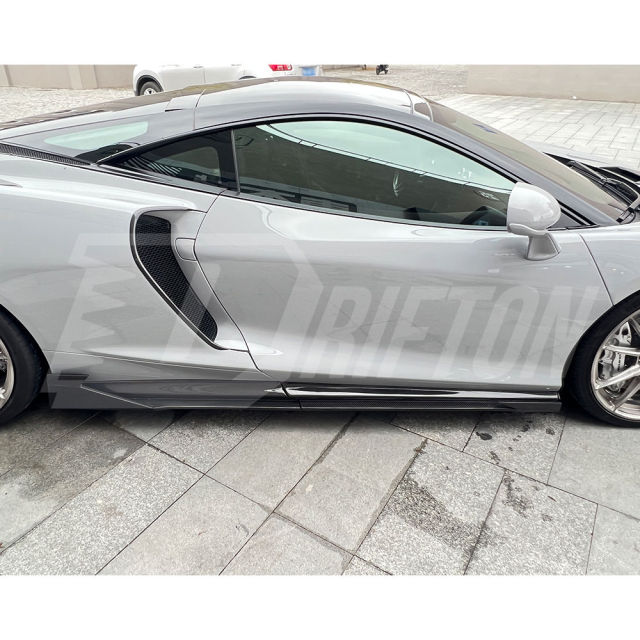 Dry Carbon Fiber Side Skirt For Mclaren GT
