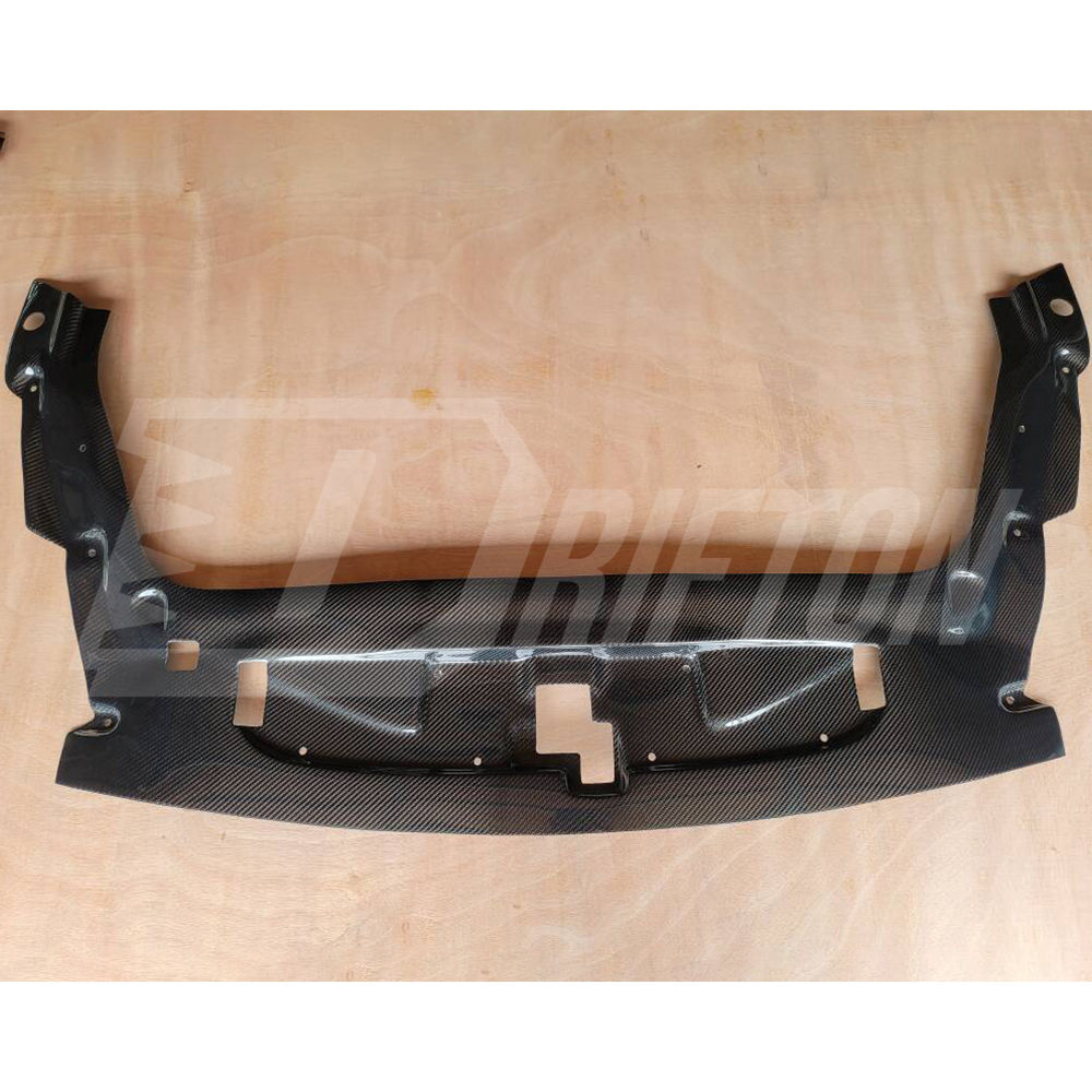 Garage Defend Style Carbon Fiber Engine Bay Radiator Cooling Panel For Nissan R35 GTR 2008-2024