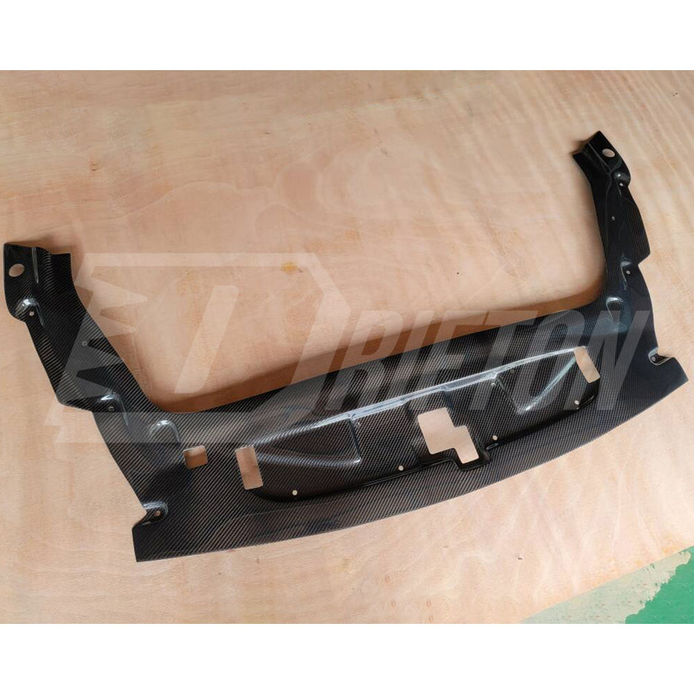 Garage Defend Style Carbon Fiber Engine Bay Radiator Cooling Panel For Nissan R35 GTR 2008-2024