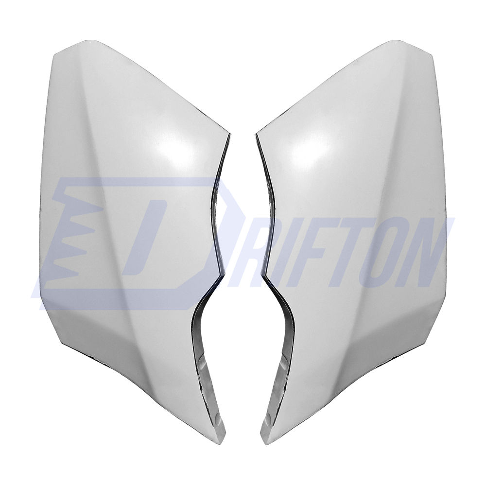 Varis 18 Ver. Style Glass Fiber Front Fender With Bumper Extension Cover For Nissan R35 GTR 2017-2023