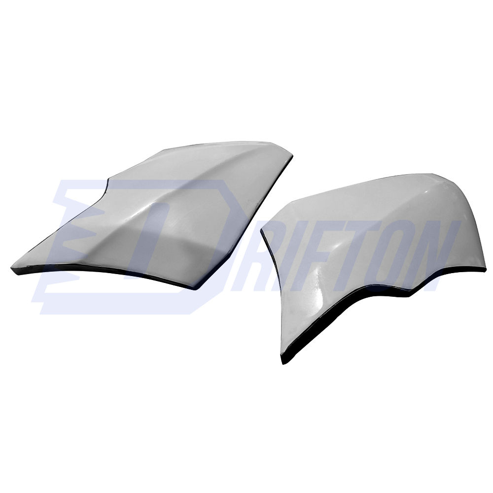 Varis 18 Ver. Style Glass Fiber Front Fender With Bumper Extension Cover For Nissan R35 GTR 2017-2023