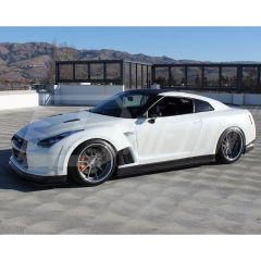 2013 Varis Style Partial Carbon Fiber Wide Fender Set For Nissan R35 GTR 2008-2011