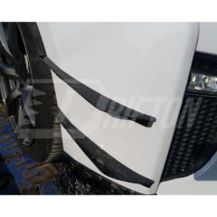 Varis 4pcs Style Carbon Fiber Front Bumper Canards For Nissan R35 GTR 2017-2023