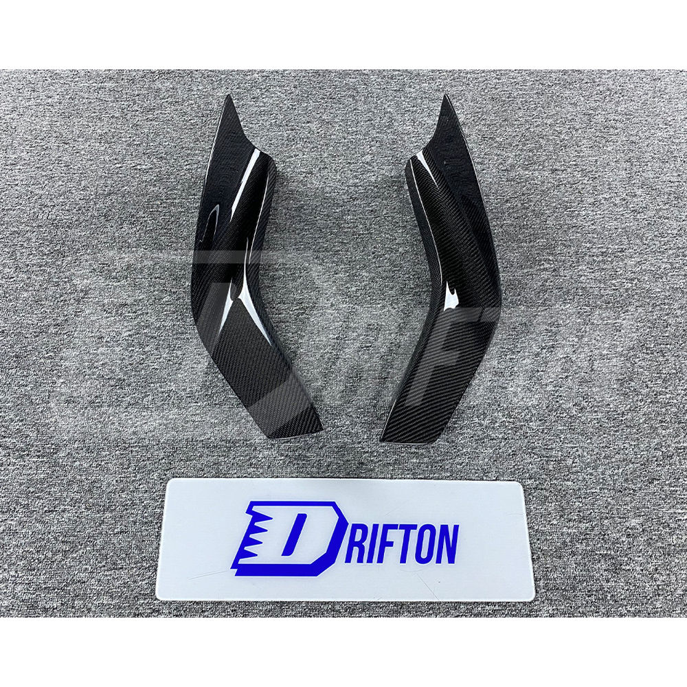 MINES Style Carbon Fiber Canards For Nissan R35 GTR 2008-2016