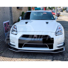 MINES Style Carbon Fiber Canards For Nissan R35 GTR 2008-2016