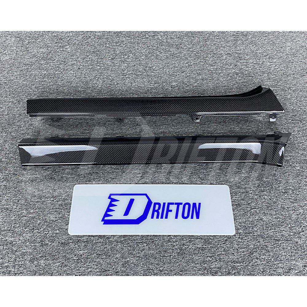 JDM Style Carbon Fiber Door Sill For Nissan R35 GTR 2008-2023