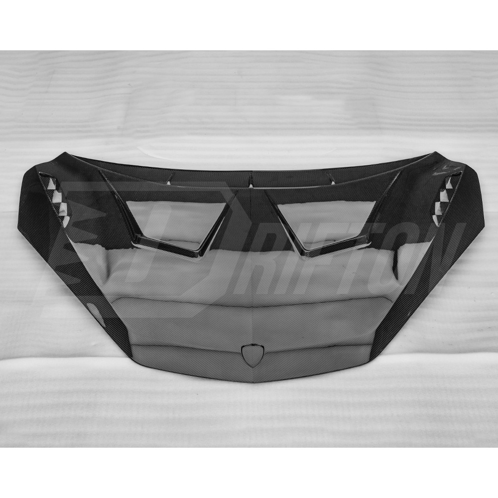 Duke Style Dry Carbon Fiber Hood Bonnet For Lamborghini Revuelto 2023-ON