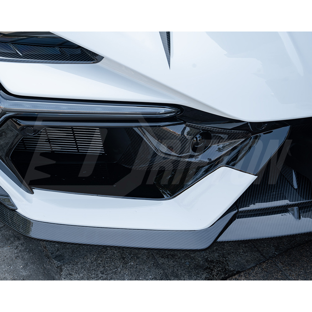 Mansory Style Dry Carbon Fiber Front Radar Cover For Lamborghini Revuelto 2023-ON