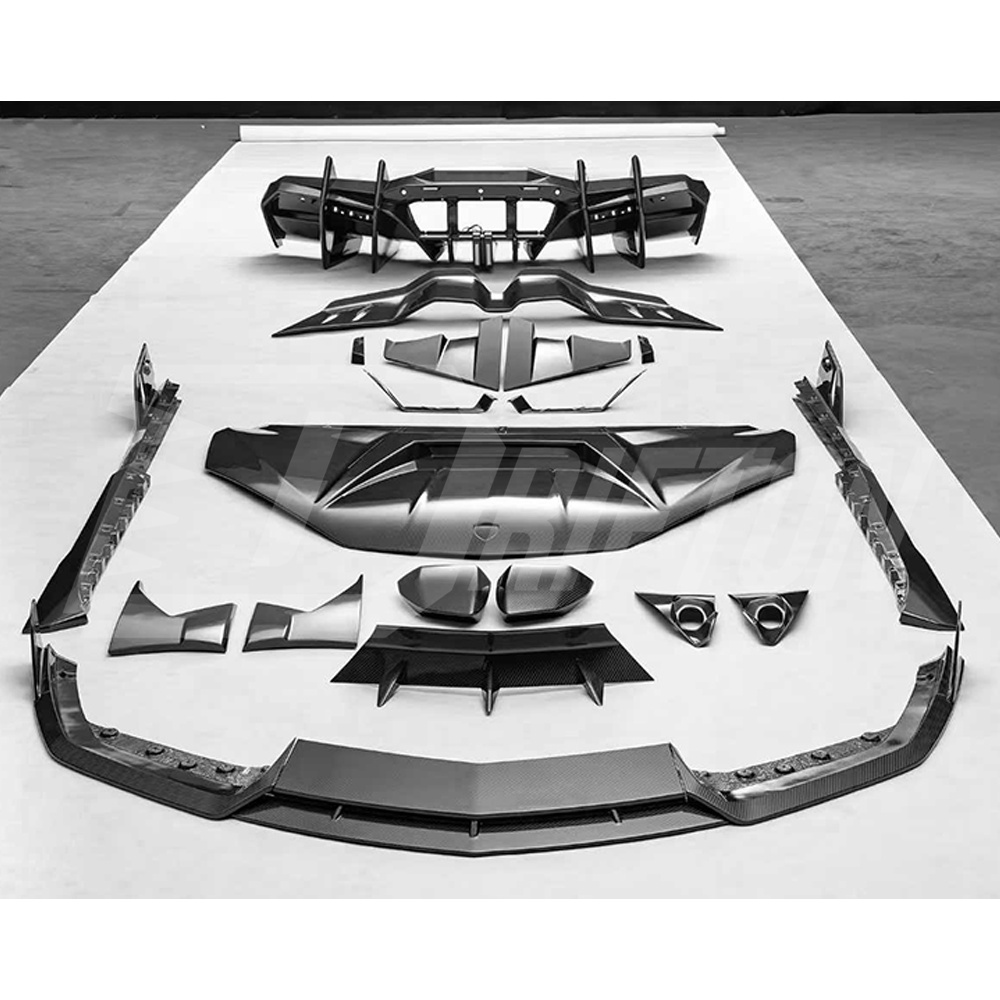 Mansory Style Dry Carbon Fiber Hood Bonnet For Lamborghini Revuelto 2023-ON
