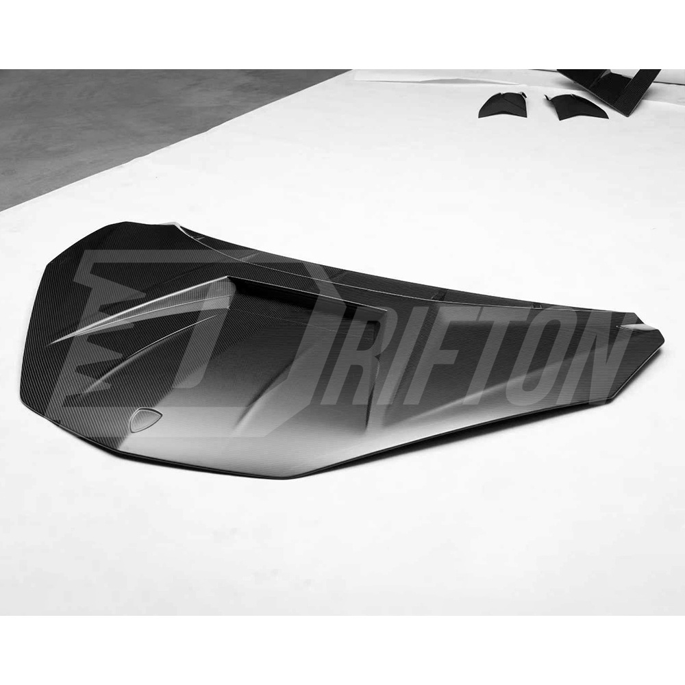 Mansory Style Dry Carbon Fiber Hood Bonnet For Lamborghini Revuelto 2023-ON