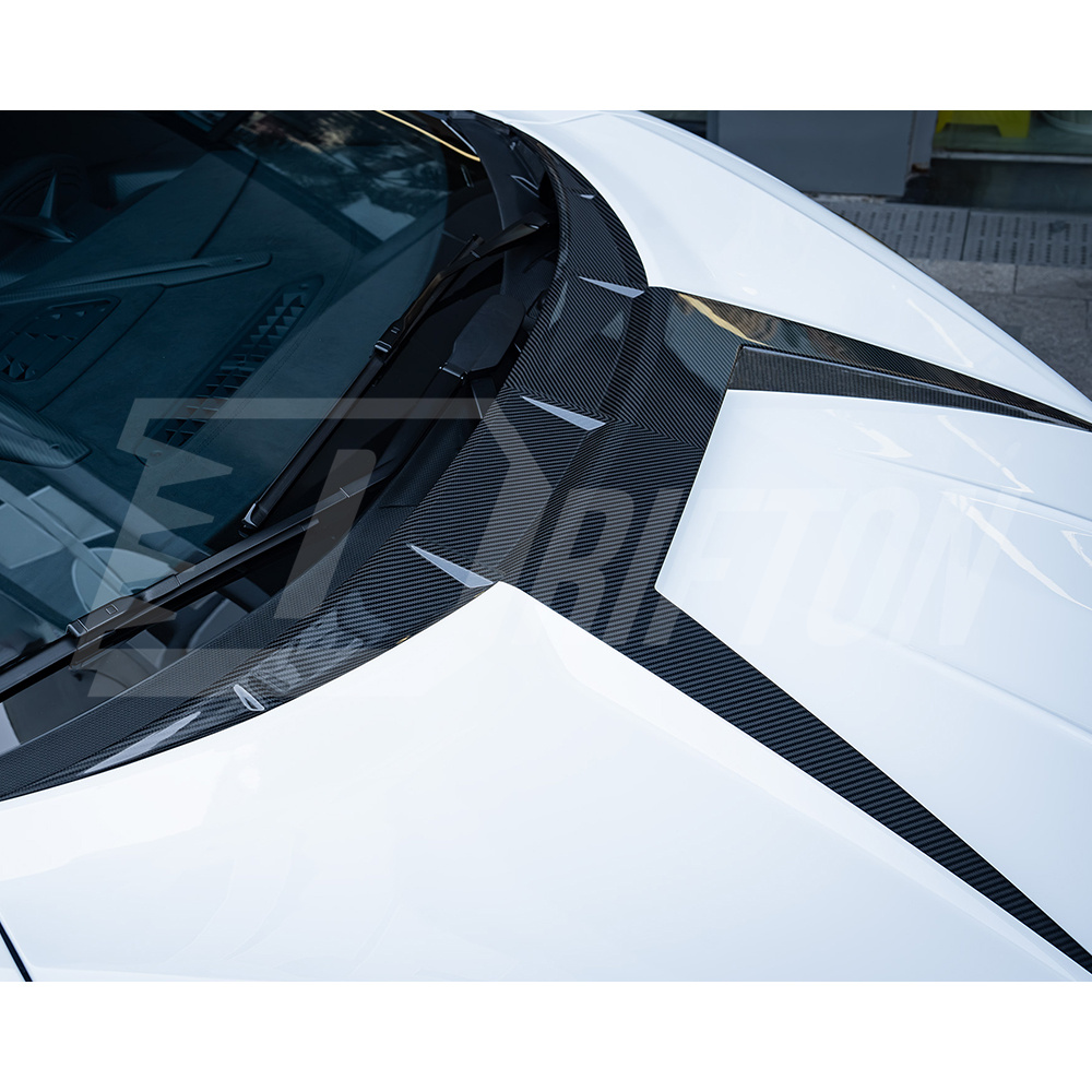 Mansory Style Dry Carbon Fiber Hood Bonnet For Lamborghini Revuelto 2023-ON