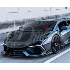1016 Style Dry Carbon Fiber Front Bumper Lip For Lamborghini Revuelto 2023-ON