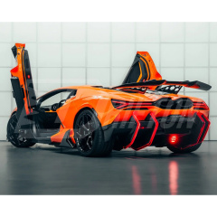 Duke Style Dry Carbon Fiber Aero Body Kits For Lamborghini Revuelto 2023-ON