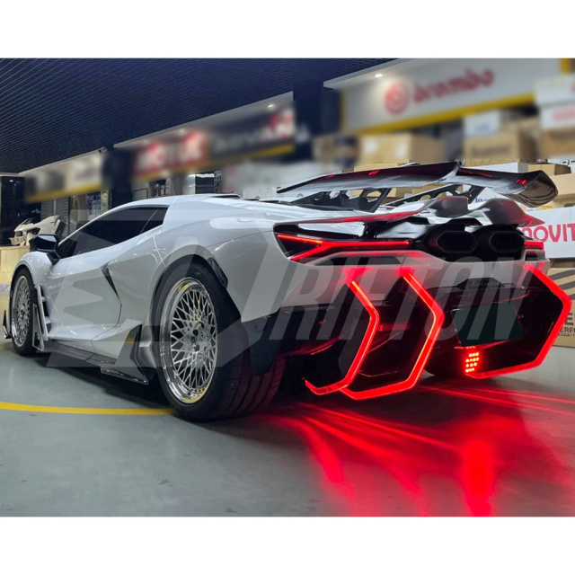 Duke Style Dry Carbon Fiber Aero Body Kits For Lamborghini Revuelto 2023-ON