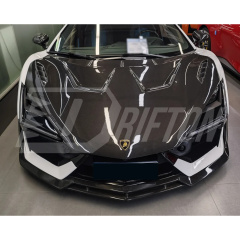 Duke Style Dry Carbon Fiber Front Lip Splitter For Lamborghini Revuelto 2023-ON