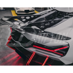 Duke Style Dry Carbon Fiber GT Rear Spoiler Wing For Lamborghini Revuelto 2023-ON