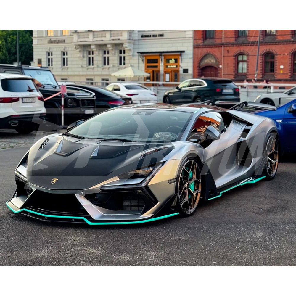 Duke Style Dry Carbon Fiber Hood Bonnet For Lamborghini Revuelto 2023-ON