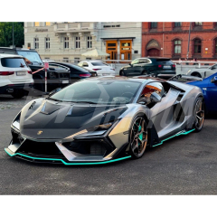 Duke Style Dry Carbon Fiber Hood Bonnet For Lamborghini Revuelto 2023-ON