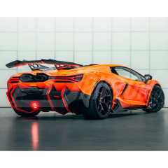 Duke Style Dry Carbon Fiber Side Skirt For Lamborghini Revuelto 2023-ON