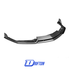 Mansory Style Dry Carbon Fiber Front Bumper Lip Splitters Set For Lamborghini Revuelto 2023-ON