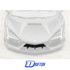 Mansory Style Dry Carbon Fiber Front Middle Air Splitter For Lamborghini Revuelto 2023-ON