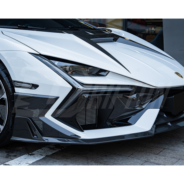 Mansory Style Dry Carbon Fiber Front Radar Cover For Lamborghini Revuelto 2023-ON