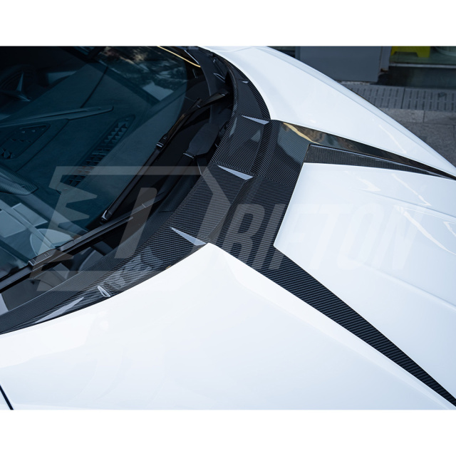 Mansory Style Dry Carbon Fiber Hood Bonnet For Lamborghini Revuelto 2023-ON