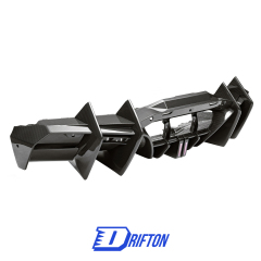 Mansory Style Dry Carbon Fiber Rear Diffuser For Lamborghini Revuelto 2023-ON