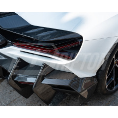 Mansory Style Dry Carbon Fiber Rear Diffuser For Lamborghini Revuelto 2023-ON