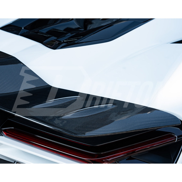 Mansory Style Dry Carbon Fiber Rear Spoiler Wing For Lamborghini Revuelto 2023-ON