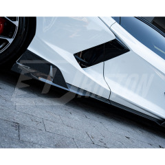 Mansory Style Dry Carbon Fiber Side Skirts For Lamborghini Revuelto 2023-ON