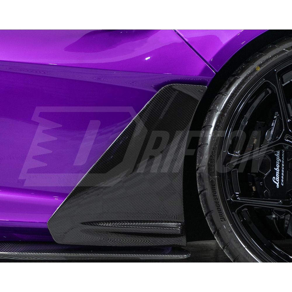 OEM Style Dry Carbon Fiber Door Side Blades Panels For Lamborghini Revuelto 2023-ON