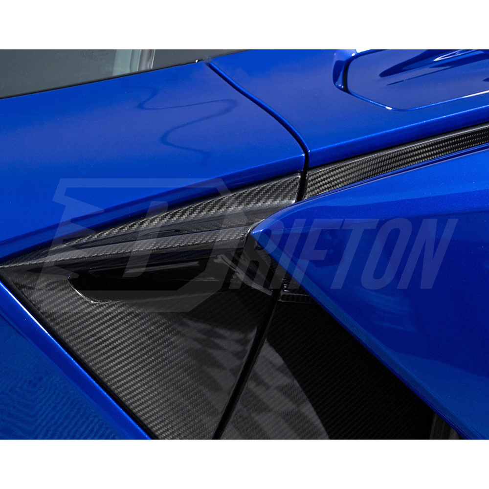 OEM Style Dry Carbon Fiber Exteriors Door Handles For Lamborghini Revuelto 2023-ON