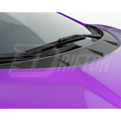 OEM Style Dry Carbon Fiber Hood Vent Cover Trim For Lamborghini Revuelto 2023-ON