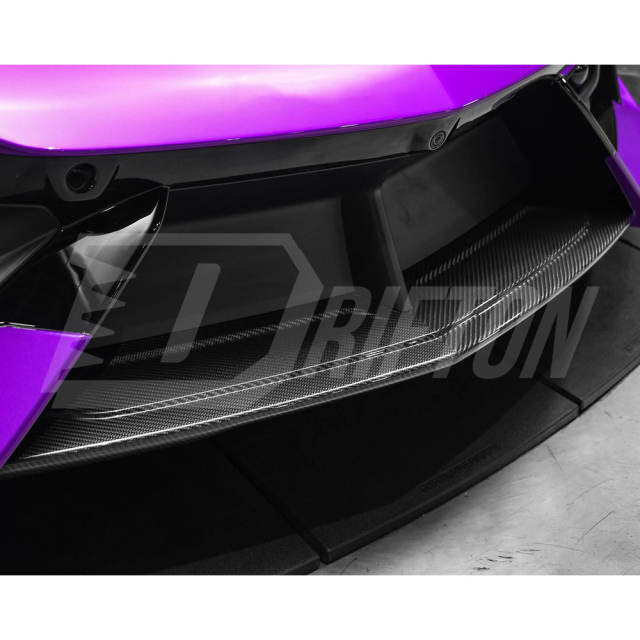 OEM Style Dry Carbon Fiber Middle Front Lip For Lamborghini Revuelto 2023-ON