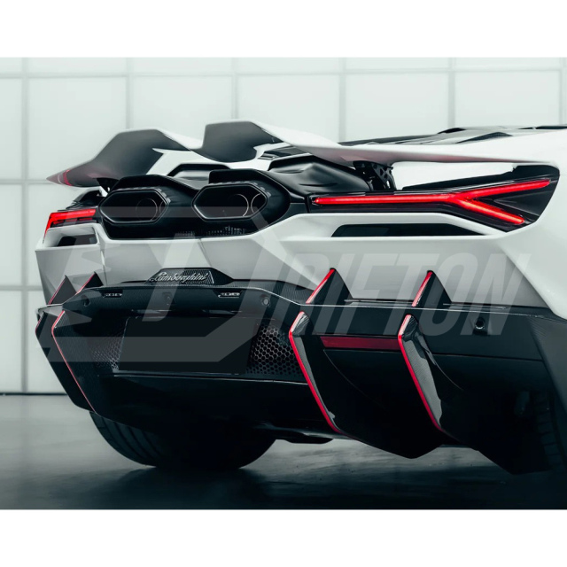 OEM Style Dry Carbon Fiber Rear Spoiler Wing For Lamborghini Revuelto 2023-ON