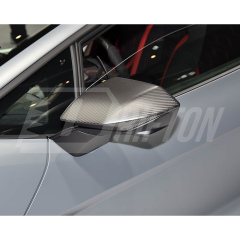 OEM Style Dry Carbon Fiber Side Mirror Cover Caps For Lamborghini Revuelto 2023-ON