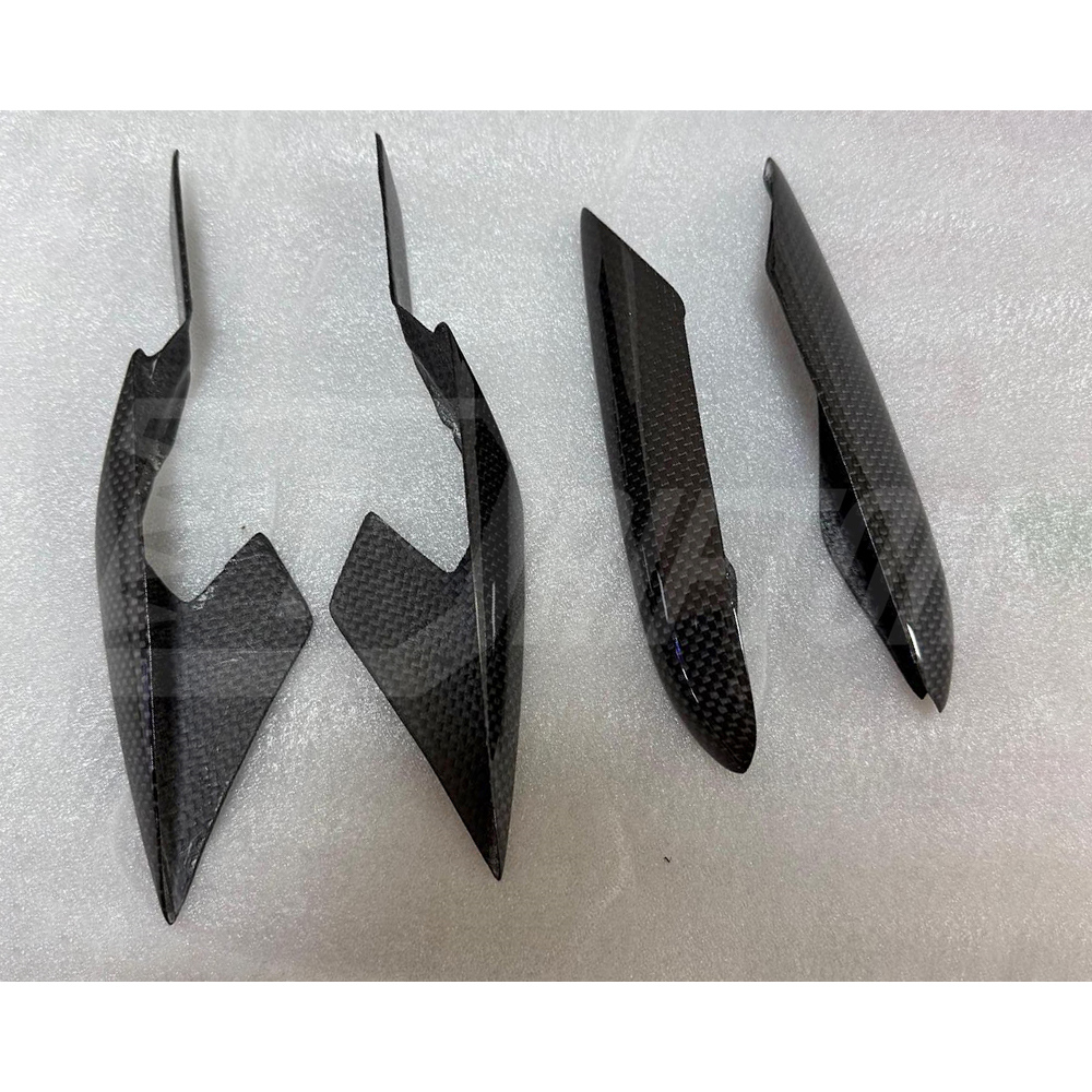 Dry Carbon Fiber Headlights Cover Trim For Ferrari Purosangue FUV