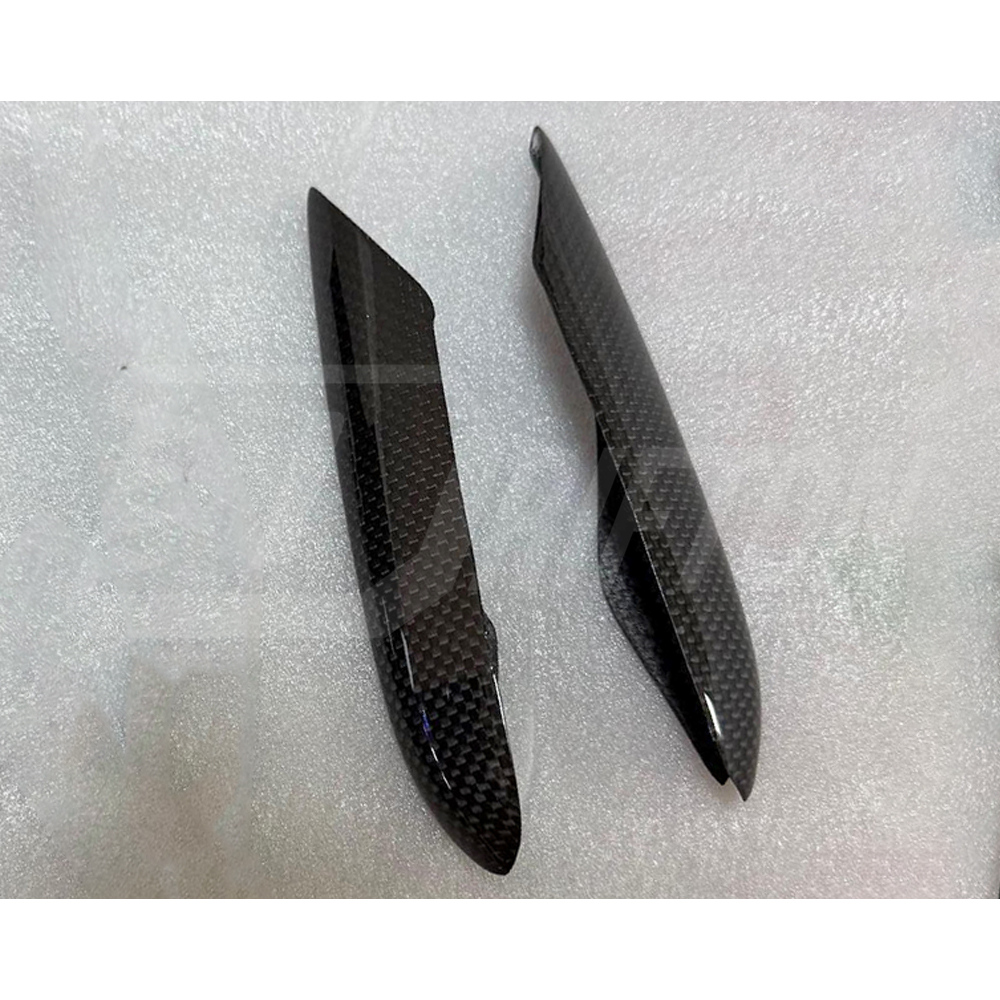 Dry Carbon Fiber Headlights Cover Trim For Ferrari Purosangue FUV