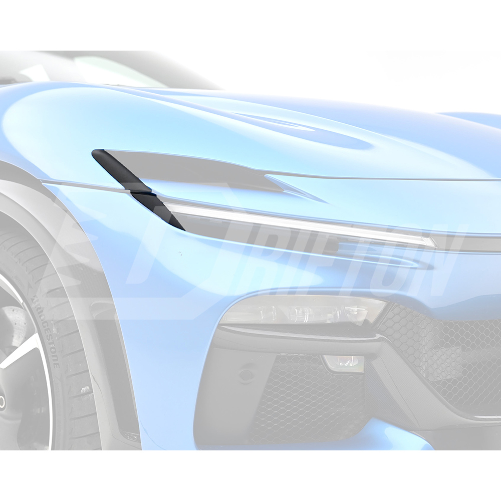 Dry Carbon Fiber Headlights Cover Trim For Ferrari Purosangue FUV