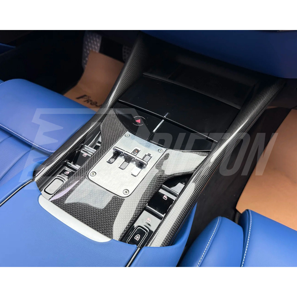 Dry Carbon Fiber Interiors Kits Center Console Panel For Ferrari Purosangue FUV