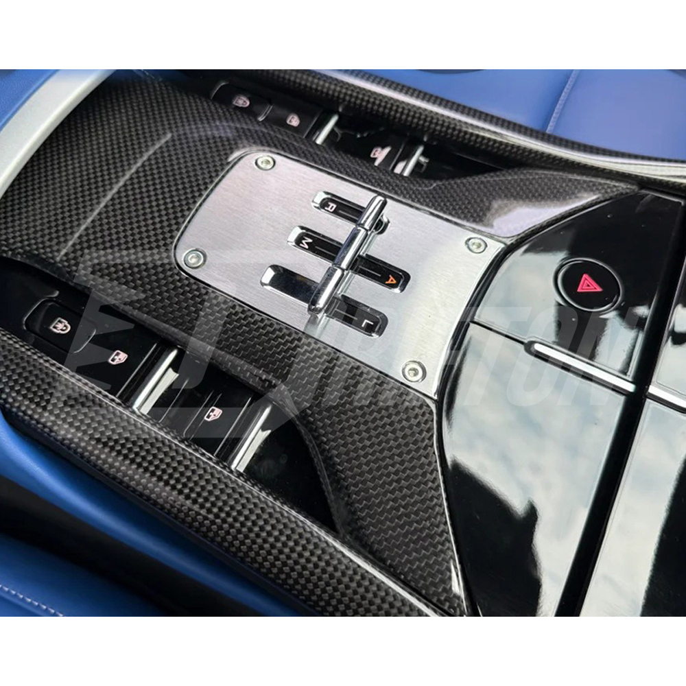 Dry Carbon Fiber Interiors Kits Center Console Panel For Ferrari Purosangue FUV