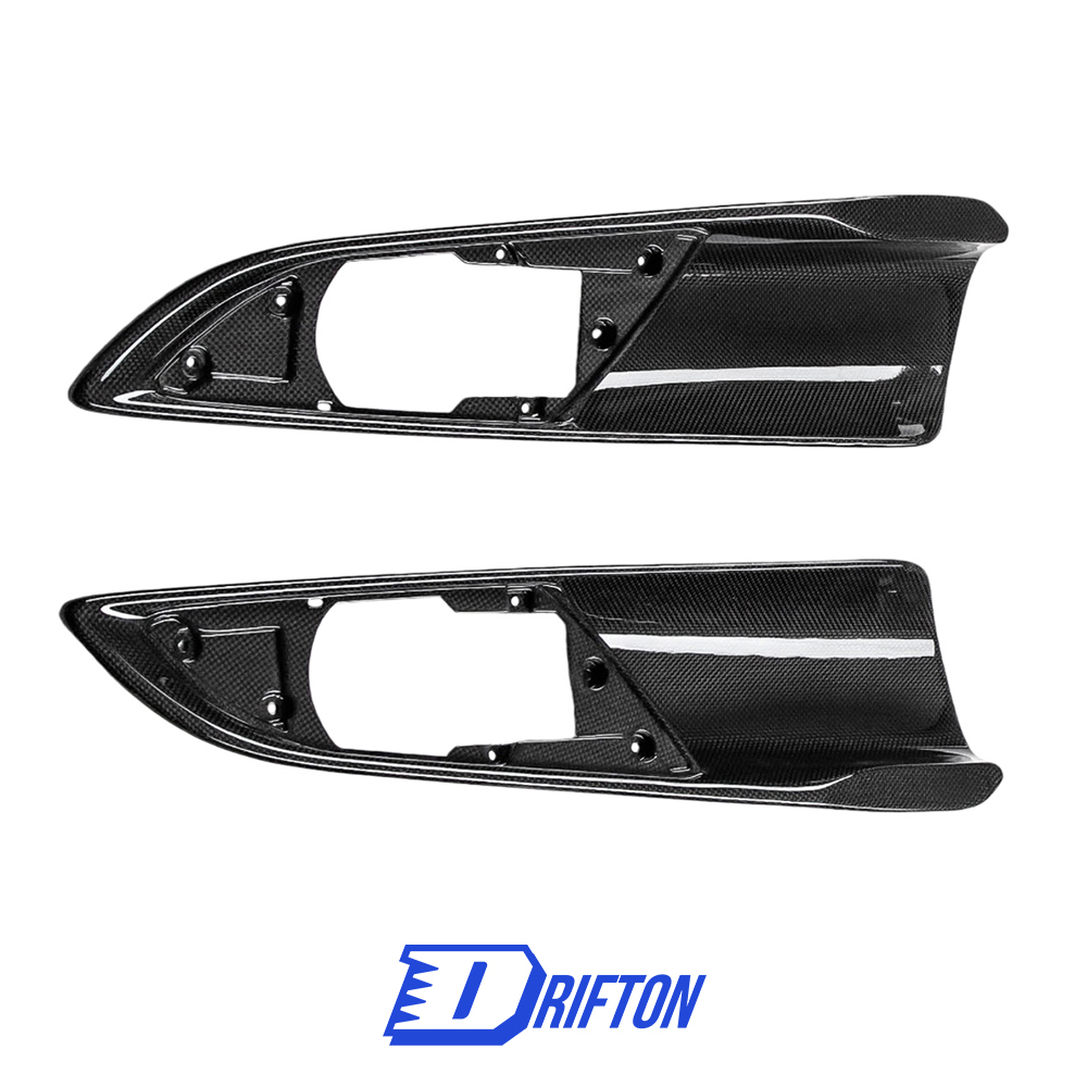 Dry Carbon Fiber Interiors Kits Front Door Speakers Panels For Ferrari Purosangue FUV