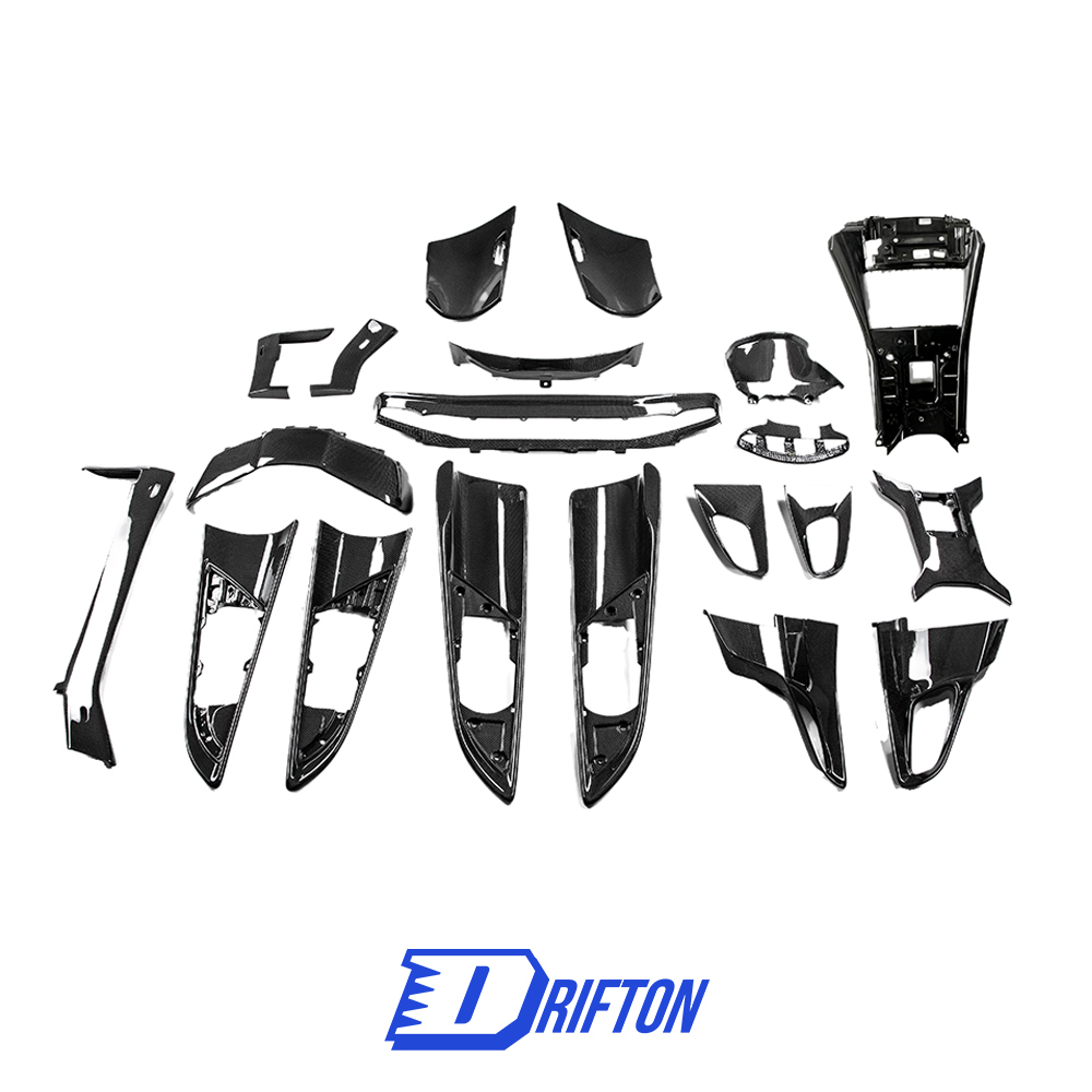 Dry Carbon Fiber Interiors Kits Full Set Tailormade Upgrade For Ferrari Purosangue FUV