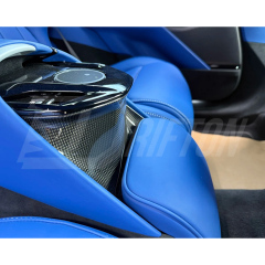 Dry Carbon Fiber Interiors Kits Rear Cup Holder Panels For Ferrari Purosangue FUV