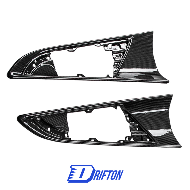 Dry Carbon Fiber Interiors Kits Rear Door Speakers Panels For Ferrari Purosangue FUV