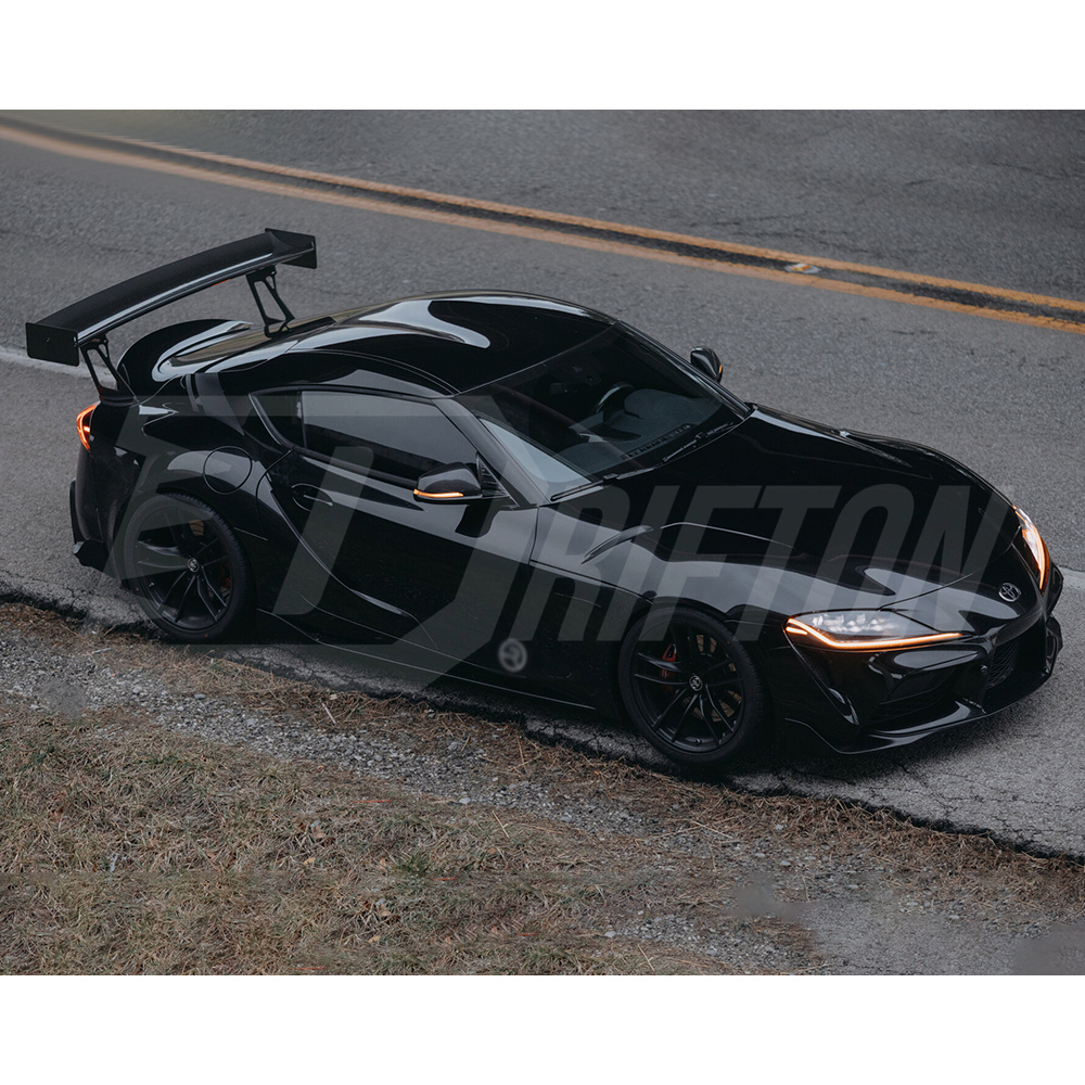 Verus Ucw Style Carbon Fiber GT Spoiler Rear Wing For Toyota GR Supra A90 A91 MK5 2019-2024