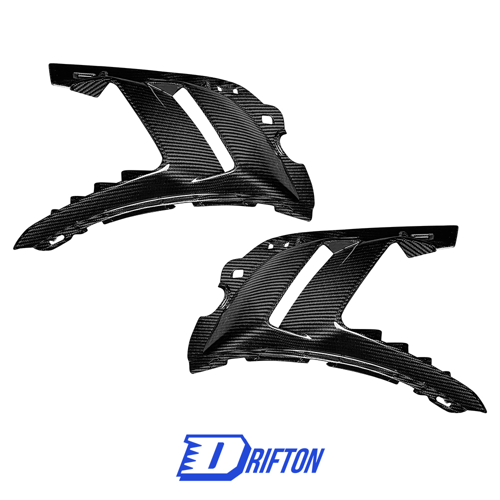 Dry Carbon Fiber Fender Vents For Porsche 911 992 GT3RS 2023-ON