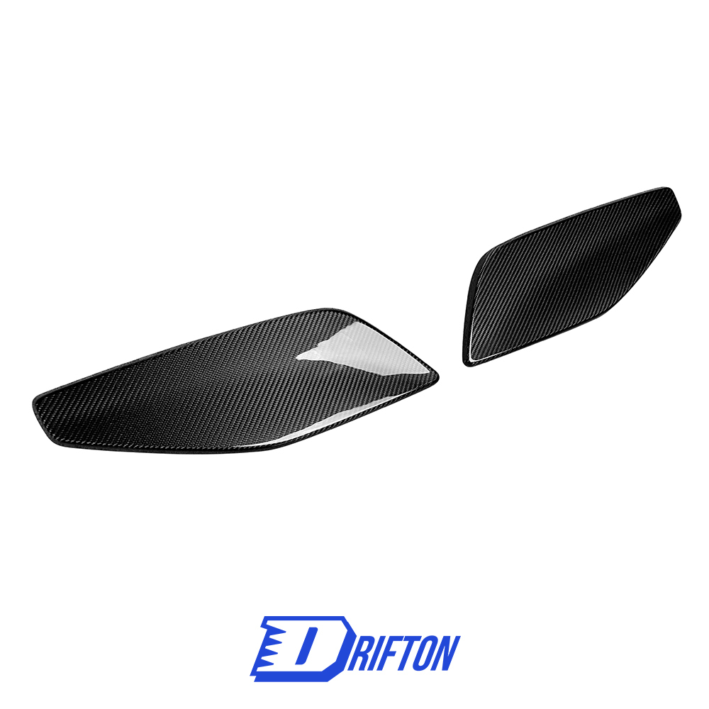 Dry Carbon Fiber Rear Wing Tips For Porsche 911 992 GT3RS 2023-ON
